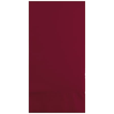 Touch Of Color Burgundy Red Guest Towels, 4"x8", 192PK 953122